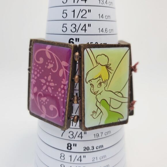 Disney Tinker Bell Wooden Chunky Bracelet - Picture 10 of 10